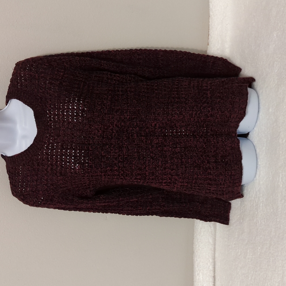 no comment Scoop Neck Tunic Sweater Size XL